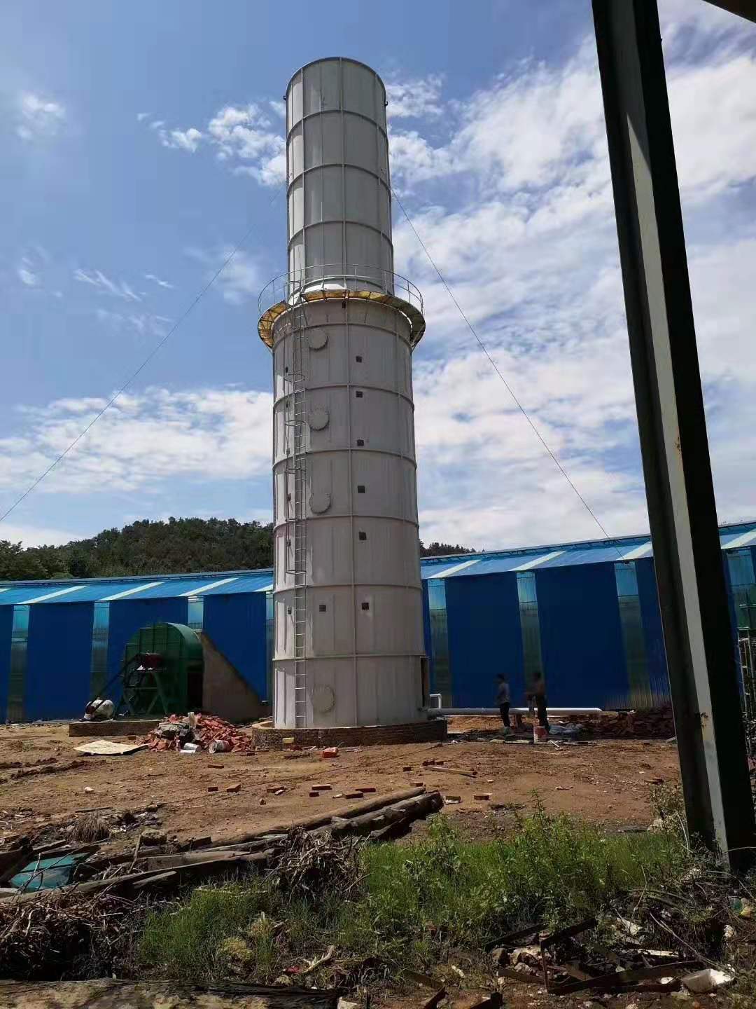 提升廢氣處理效率的玻璃鋼耐堿吸收塔分析